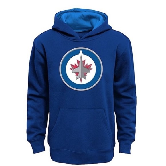 Outerstuff Boy's Winnipeg Jets NHL Prime Hoodie - Picture 1 of 6